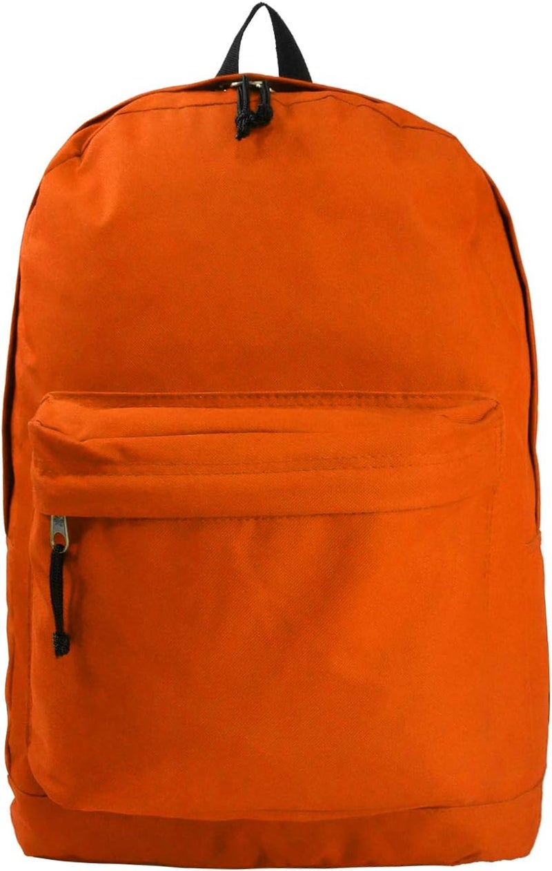 K-Cliffs Classic Bookbag Basic Backpack School Bookbag Student Simple Emergency Survival Daypack - Image 1